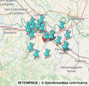 Mappa Via Giacomo Brodolini, 29027 San Polo PC, Italia (10.779)