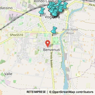 Mappa Via Leon Battista Alberti, 27058 Voghera PV, Italia (1.48789)