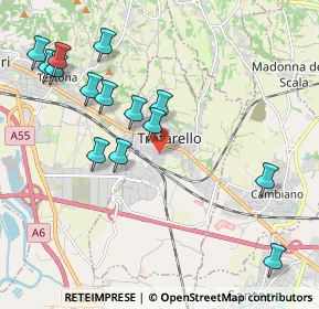 Mappa 10028 Trofarello TO, Italia (2.26143)