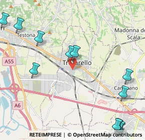 Mappa 10028 Trofarello TO, Italia (3.13538)