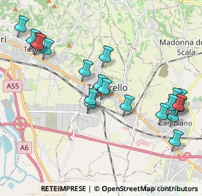 Mappa 10028 Trofarello TO, Italia (2.212)