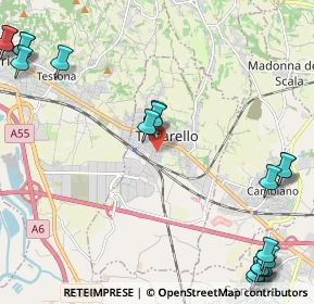 Mappa 10028 Trofarello TO, Italia (3.34579)