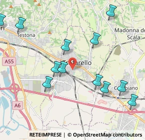 Mappa 10028 Trofarello TO, Italia (2.3525)