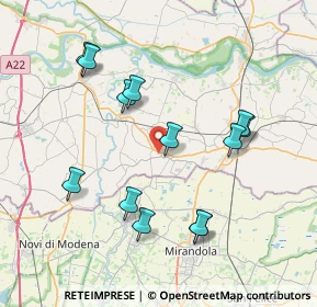 Mappa 46020 San Giacomo delle Segnate MN, Italia (7.76077)