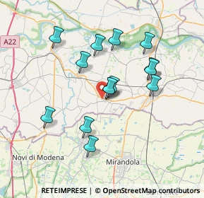 Mappa 46020 San Giacomo delle Segnate MN, Italia (6.43286)