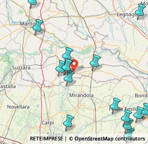 Mappa 46020 San Giacomo delle Segnate MN, Italia (21.55688)