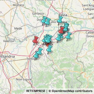 Mappa Via Giovanni Segantini, 27058 Voghera PV, Italia (10.285)