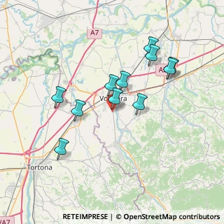 Mappa Via Giovanni Segantini, 27058 Voghera PV, Italia (6.74455)