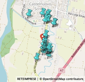 Mappa Via A. de Gasperi, 15053 Castelnuovo Scrivia AL, Italia (0.344)