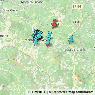 Mappa Via Montefiorito, 27040 Montalto Pavese PV, Italia (1.25962)