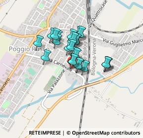 Mappa Via Carnevale, 46025 Poggio Rusco MN, Italia (0.288)