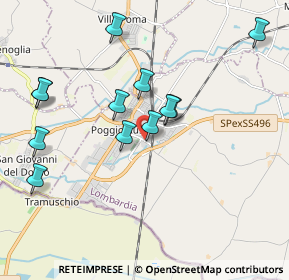 Mappa Via Carnevale, 46025 Poggio Rusco MN, Italia (1.93333)