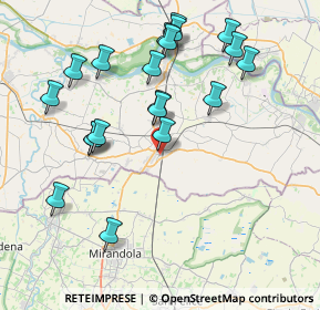 Mappa Via Carnevale, 46025 Poggio Rusco MN, Italia (8.3875)