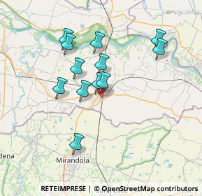 Mappa Via Carnevale, 46025 Poggio Rusco MN, Italia (6.34917)