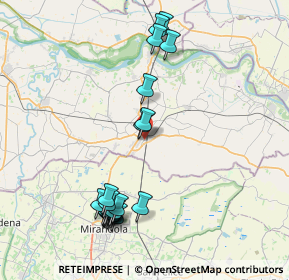 Mappa Via Carnevale, 46025 Poggio Rusco MN, Italia (8.7635)