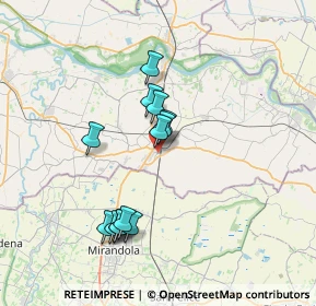 Mappa Via Carnevale, 46025 Poggio Rusco MN, Italia (6.32538)