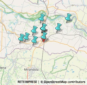 Mappa Via Carnevale, 46025 Poggio Rusco MN, Italia (5.26091)