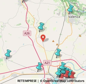 Mappa Località Vallechiara, 15040 Castelletto Monferrato AL, Italia (7.062)