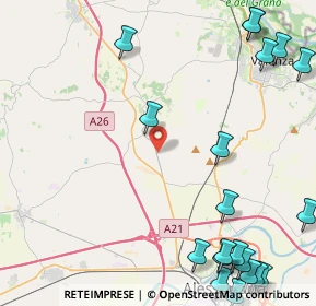 Mappa Località Vallechiara, 15040 Castelletto Monferrato AL, Italia (6.647)