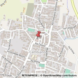 Mappa Piazza G. Ferrero, 4, 10020 Cambiano, Torino (Piemonte)