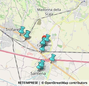 Mappa Via Compaire, 10020 Cambiano TO, Italia (1.55364)