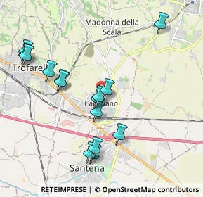 Mappa Via Borgarelli, 10020 Cambiano TO, Italia (2.018)