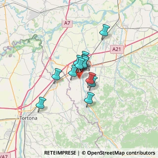 Mappa Str. Casalnoceto, 27058 Voghera PV, Italia (4.07)