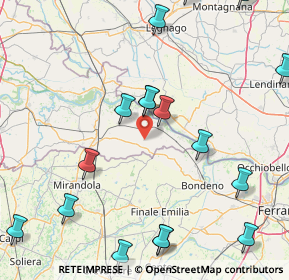 Mappa Via Alfieri Vittorio, 46028 Sermide MN, Italia (21.51176)