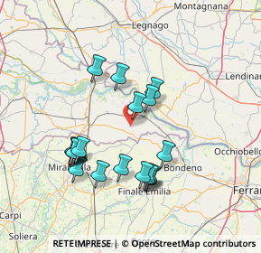 Mappa Via Alfieri Vittorio, 46028 Sermide MN, Italia (13.80444)