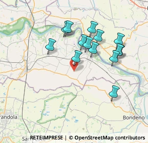 Mappa Via Alfieri Vittorio, 46028 Sermide MN, Italia (7.02571)