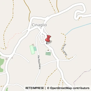 Mappa Via Regina Margherita, 17, 14020 Cinaglio, Asti (Piemonte)