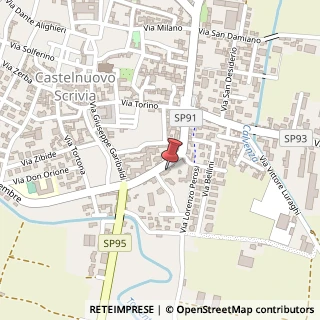 Mappa Via G. Marconi, 97, 15053 Castelnuovo Scrivia, Alessandria (Piemonte)