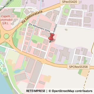 Mappa Via Giulio Galluzzi, 22, 26041 Casalmaggiore, Cremona (Lombardia)