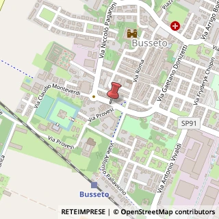 Mappa Via Ghirardelli, 5, 43011 Busseto, Parma (Emilia Romagna)