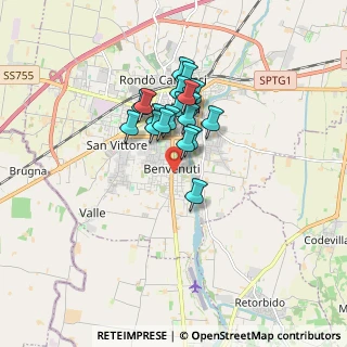 Mappa Via Antonio Canova, 27058 Voghera PV, Italia (1.225)