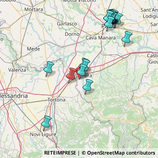 Mappa Str. Valle, 27058 Voghera PV, Italia (20.009)