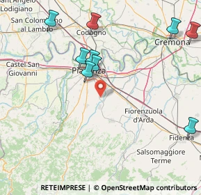 Mappa Via della Villa, 29027 San Polo PC, Italia (24.7475)