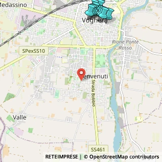 Mappa Via Paolo Veronese, 27058 Voghera PV, Italia (1.7075)