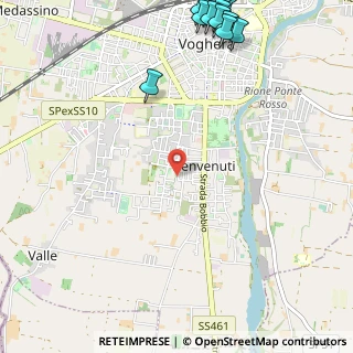Mappa Via Paolo Veronese, 27058 Voghera PV, Italia (1.71769)