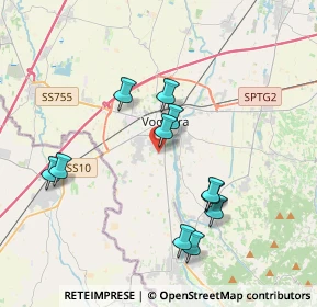 Mappa Via Paolo Veronese, 27058 Voghera PV, Italia (3.64364)