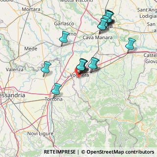 Mappa Via Paolo Veronese, 27058 Voghera PV, Italia (15.605)
