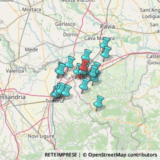 Mappa Via Paolo Veronese, 27058 Voghera PV, Italia (8.5075)