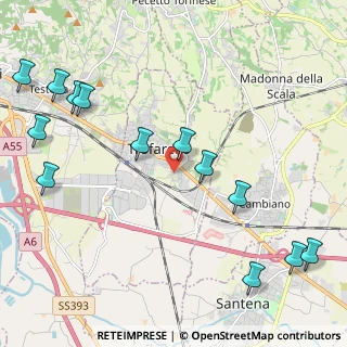 Mappa Via Alcide de Gasperi, 10028 Trofarello TO, Italia (2.74846)