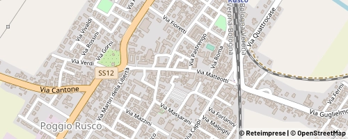 Mappa Poggio Rusco