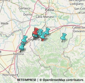 Mappa Via Riccagioia, 27050 Torrazza Coste PV, Italia (8.91333)