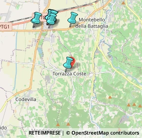 Mappa Via Riccagioia, 27050 Torrazza Coste PV, Italia (2.48727)