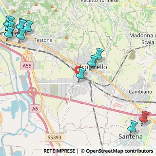 Mappa Via della Croce Rossa, 10028 Trofarello TO, Italia (3.47462)