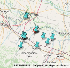 Mappa 43011 Busseto PR, Italia (10.60412)