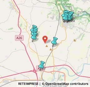 Mappa Località, 15046 San Salvatore Monferrato AL, Italia (3.96833)