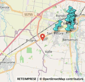 Mappa Strada dell'Abbondanza, 27058 Voghera PV, Italia (2.82722)